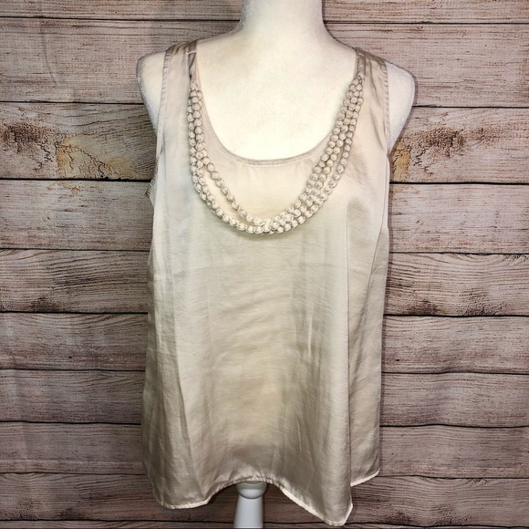 LOFT Tops - LOFT Necklace Blouse